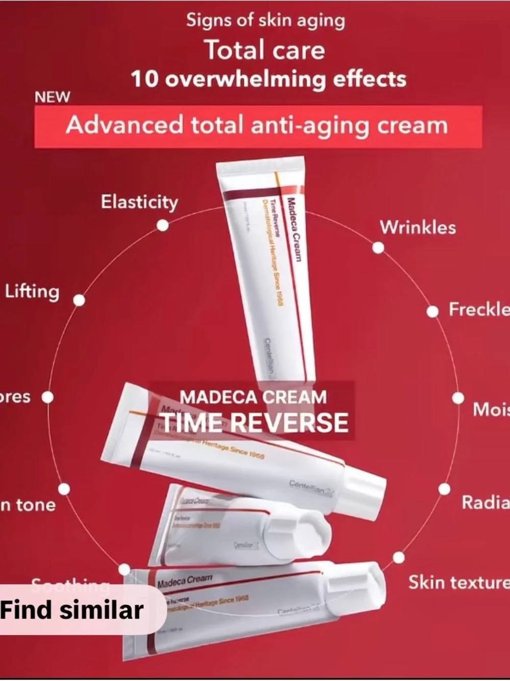 Time Reverse - Burgundy & White Anti-Aging Face Cream